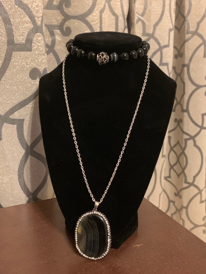 Black Agate Set