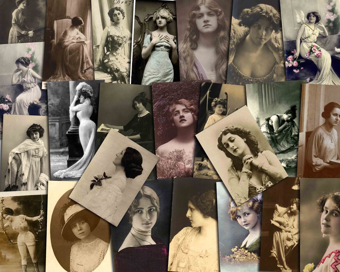 Vintage Photo Cards, Victorian Cards, Photo Cards, Vintage