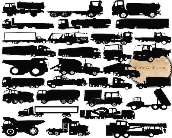 Free Free 178 Truck Silhouette Svg SVG PNG EPS DXF File