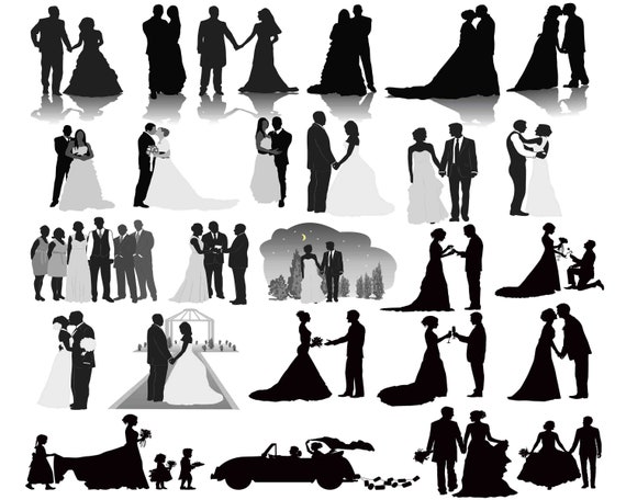 Groom Silhouette PNG Clip Art - Best WEB Clipart