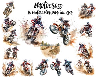 Motocross clipart, motocross watercolor, motocross image, vehicle watercolor, motocross poster, motocross PNG, motocross nursery