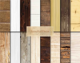 Wood Digital Paper, Wood background, Distressed wood texture, Rustic Wood paper Wood backdrop Shabby chic wood paper 8.5x11 Buy 2 Get 1 FREE