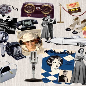 Movie Clipart, Hollywood Clip Art, Red Carpet Image, Film Reel Graphic, Theatre Gala, Cinema Scrapbook, Award Night Buy 2 Get 1 FREE