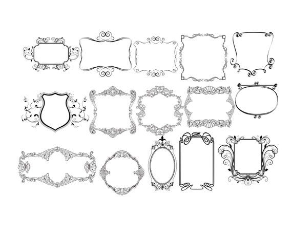 Download Digital frame svg square frame svg frame clipart ...
