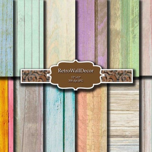 Papel digital de madera, Fondo de madera, Textura de madera angustiada, Papel rústico de madera, Fondo de madera Papel de madera shabby chic 12x12 Comprar 2 Obtener 1 GRATIS