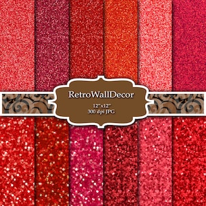 Glitter Digital Paper Red Glitter Printable Paper Digital Glitter Paper Texture Glitter Clipart Glitter Sparkle Paper Buy 2 Get 1 FREE