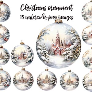 Christmas Clip Art, Christmas ornament, Christmas clipart, Ornament Clipart, Ornament image, Christmas Decor, printable art BUY 2 GET 1 FREE