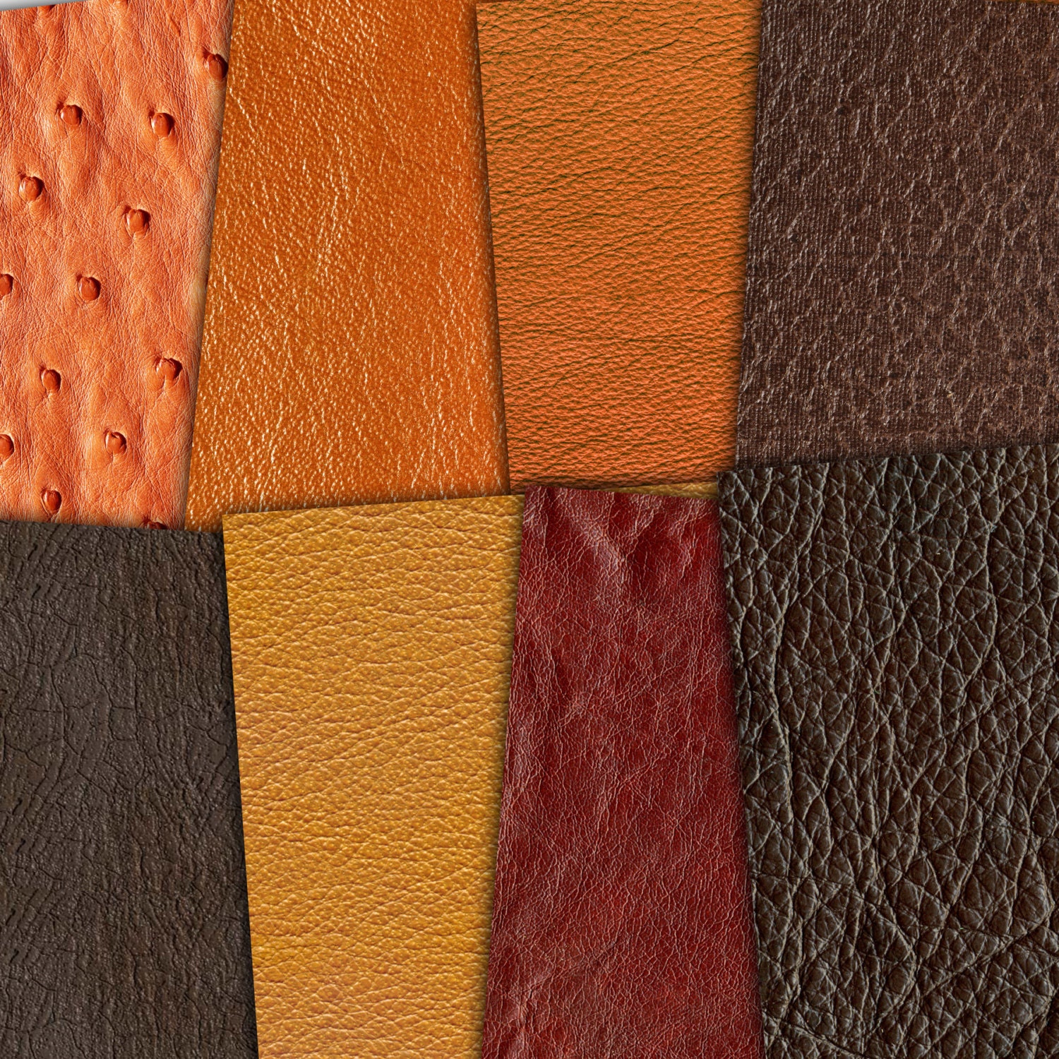 Digital Leather Leather Textures Leather Backgrounds Etsy