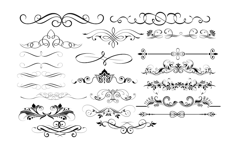 Download Ornament Svg Ornament Clipart Divider Silhouette Ornament ...