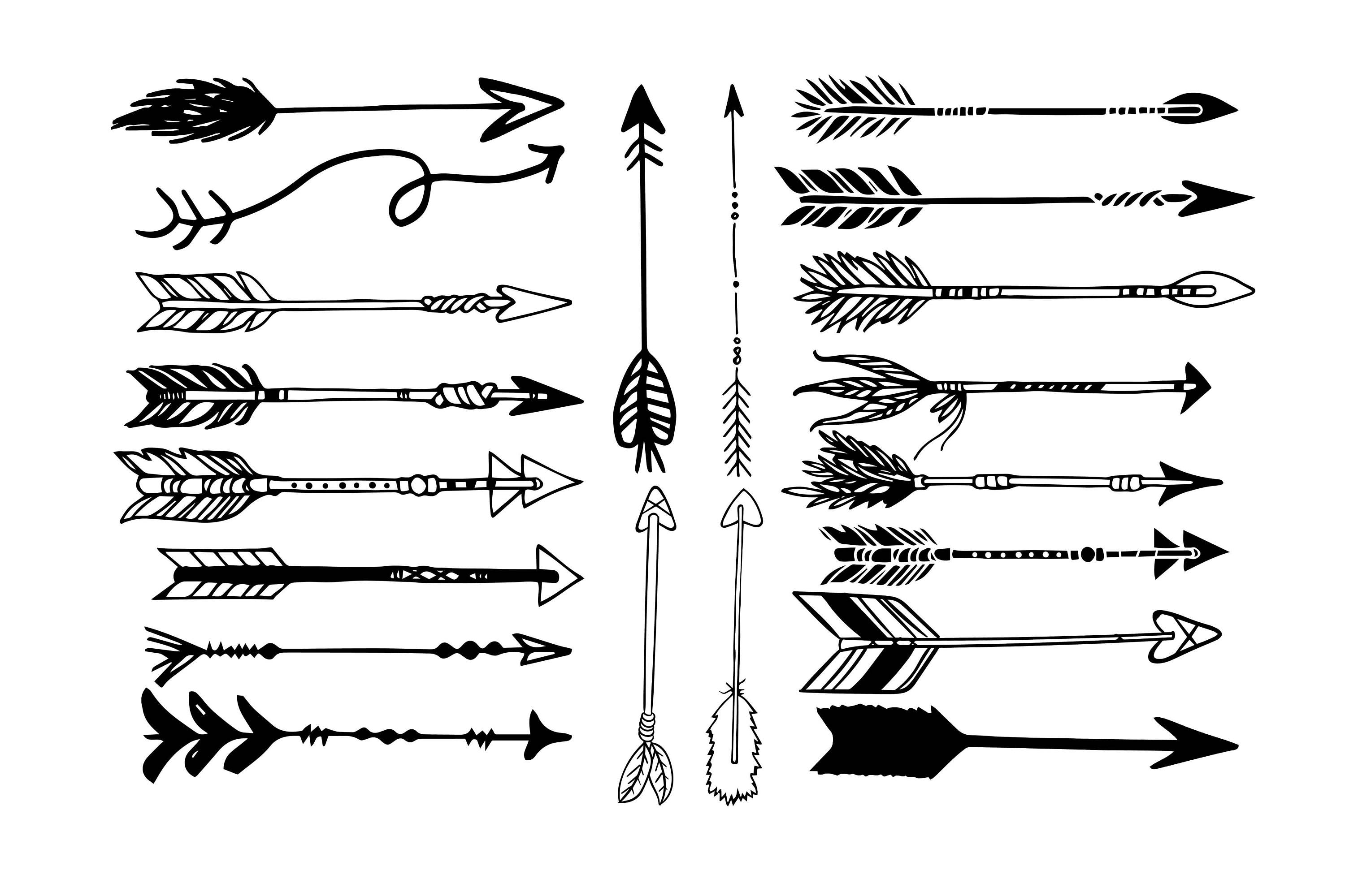 Download Arrow Svg Arrow Clipart Arrow Silhouette Arrow Svg File | Etsy