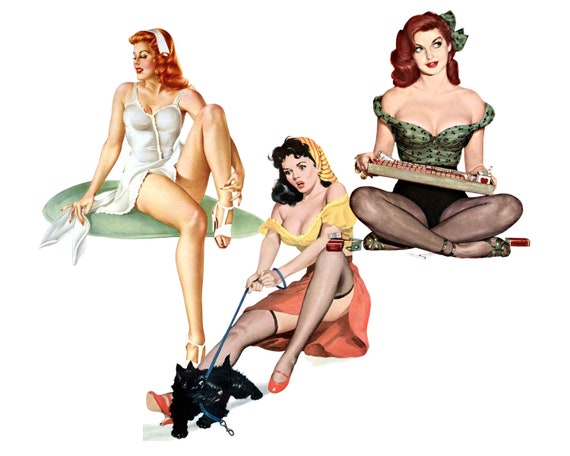 Pin up Girls Clipart, Retro Clipart, Vintage Ephemera, 1950s, Retro Pin Up,  Retro Images, 50s Image, 1950s Lifestyle Buy 2 Get 1 FREE - Etsy Canada