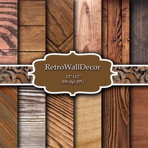 Papel digital de madera, Fondo de madera, Textura de madera angustiada, Papel rústico de madera, Fondo de madera Papel de madera shabby chic 12x12 Comprar 2 Obtener 1 GRATIS