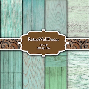 Papel digital de madera, fondo de madera, textura de madera desgastada, papel de madera rústica, fondo de madera Papel de madera shabby chic 12x12 Compre 2 y obtenga 1 GRATIS