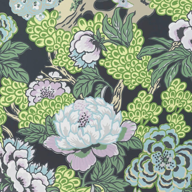 Thibaut Honshu Wallpaper Sold per Double Roll 7 Vibrant Etsy