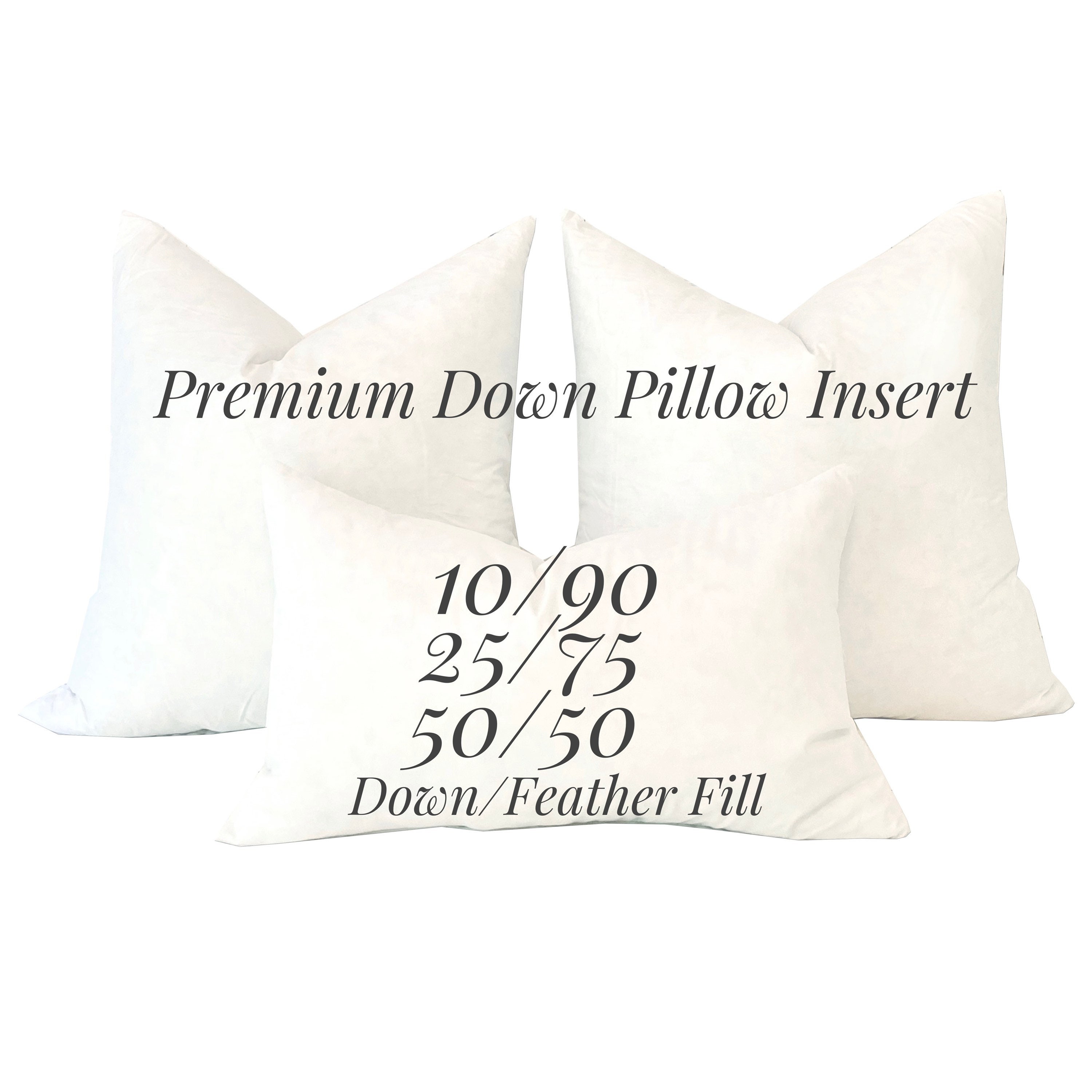 50 by 50 cushion insert