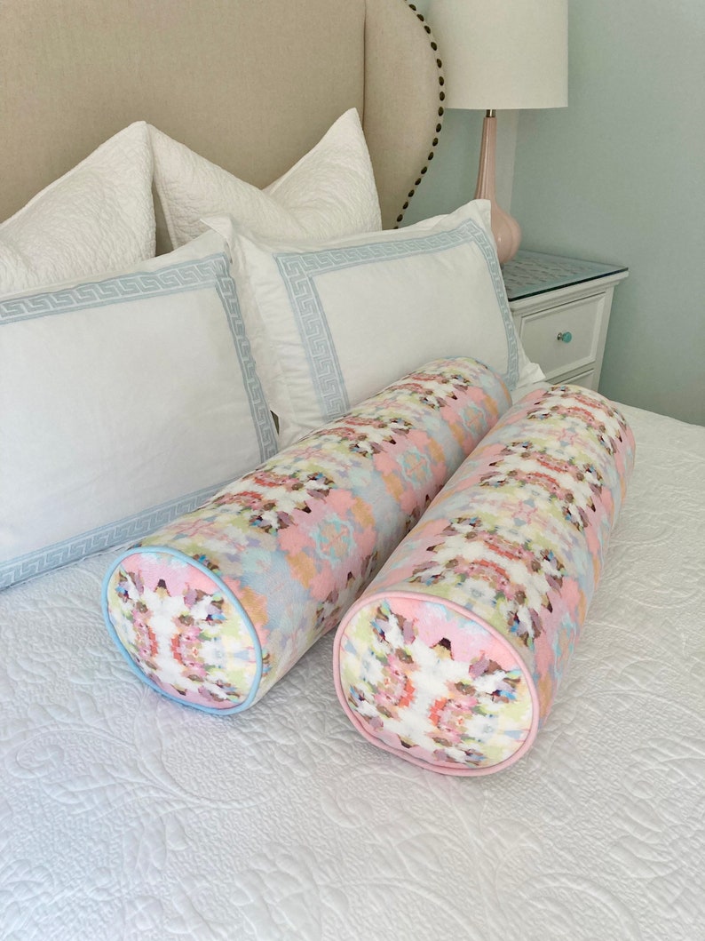 Laura Park Brooks Avenue Bolster Pillow - Thumbnail 2