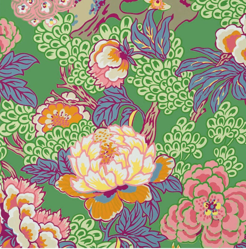 Thibaut Honshu Wallpaper Sold per Double Roll 7 Vibrant Etsy