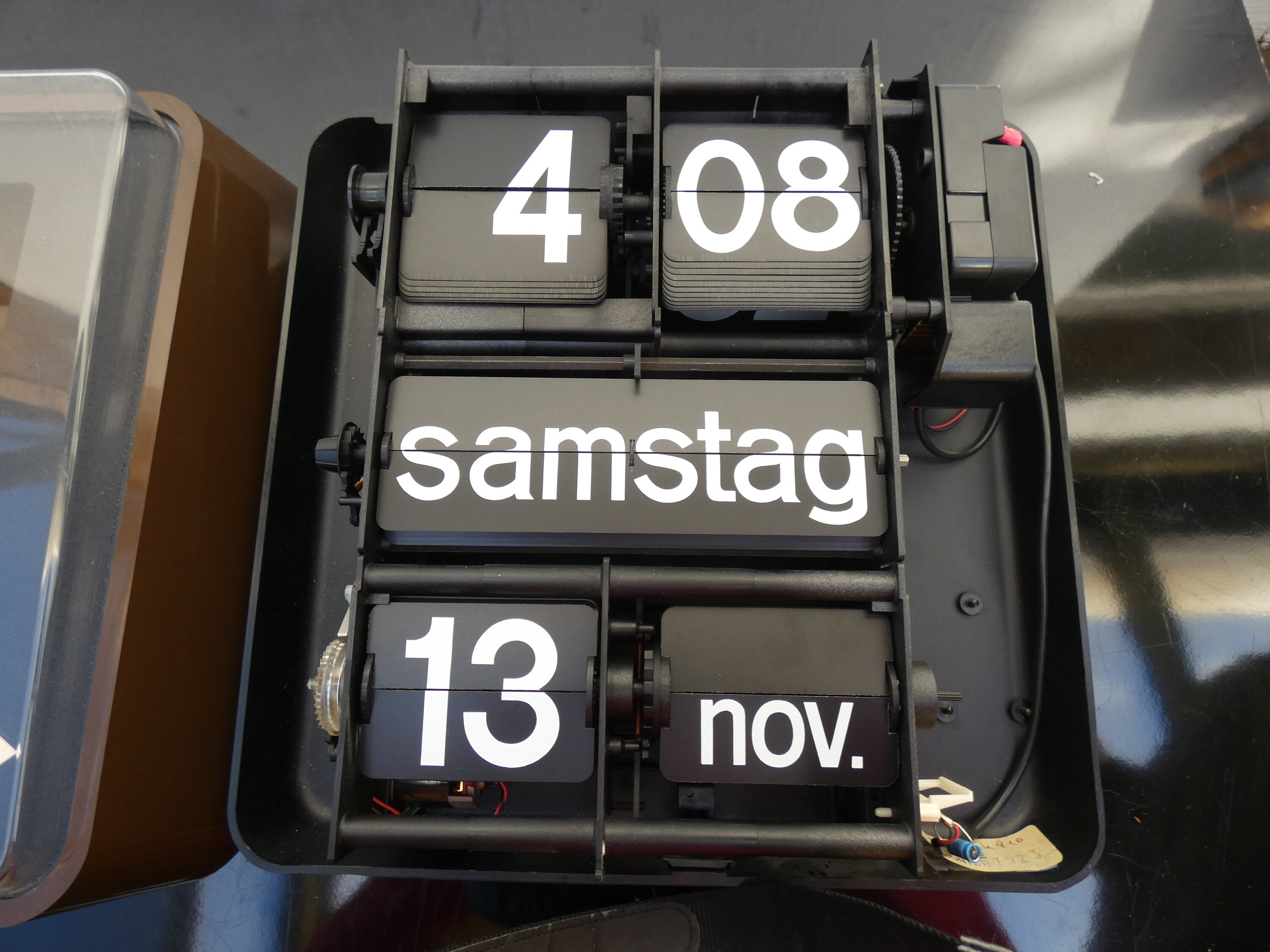 TN Telenorma Flip Clock Vintage Flip Clock 1970's Etsy