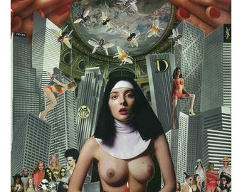 VERLEIDING - kunstcollage