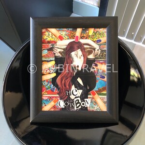 EHI COWBOY - arte del collage