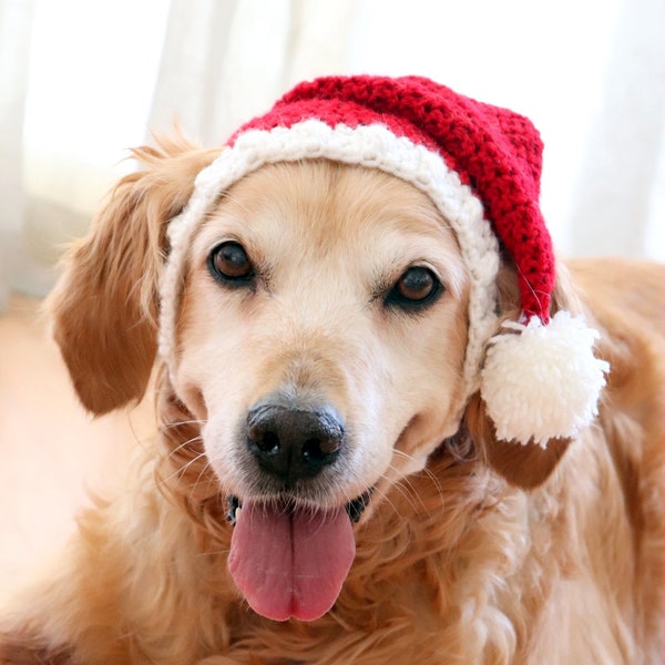 Bonnet de Noel pour chien, Bonnet de Noel pour chien, Bonnet de Noël pour chien, Bonnet de Noel pour chien, Bonnet de grande race pour chien, Bonnet de Noel pour chien, Bonnet de Noel pour chien