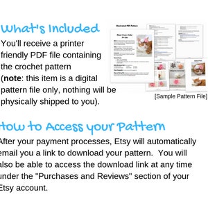 Gehaakt kattenmutspatroon, beginnersvriendelijk haakpatroon voor katten, kattenmuts haakpatroon, downloadbaar patroon gehaakt kattenaccessoire afbeelding 2