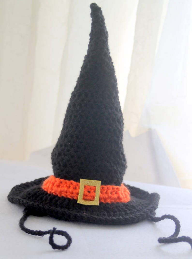 Witch Hat for Dogs, Dog Witch Hat, Halloween Hat for Dogs, Large Breed Dog Costume, Halloween Dog Hat, Witch Dog Hat image 9