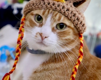 Thanksgiving Turkey Hat for Cats Funny Turkey Cat Hat With -  Denmark