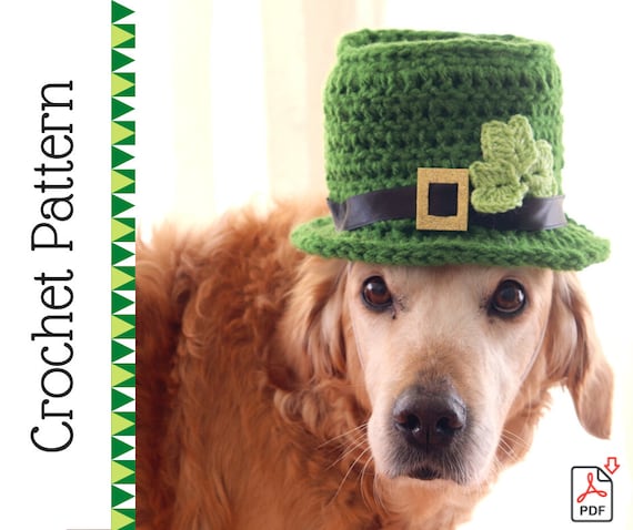 Crochet Pattern: Leprechaun Hat for M-L 