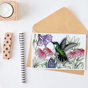 Carte de souhaits - Collibri
