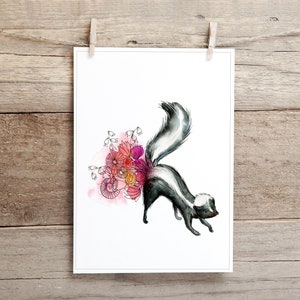 Carte de souhaits - Un petit bouquet