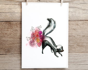 Carte de souhaits - Un petit bouquet