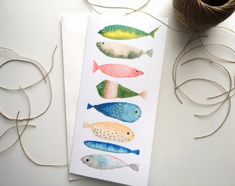 Greeting Card, Greeting card - Fishes