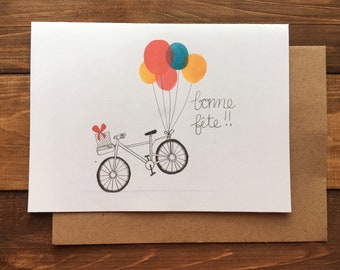 Greeting card - Balloons for you