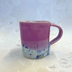Pink Shoreline Handmade Stoneware Ceramic Colourful Mug