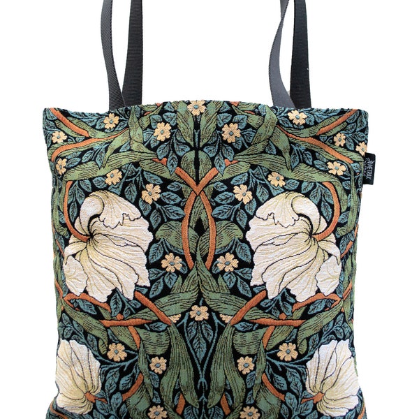 William Morris Handtasche - Pimpernel Umhängetasche - Fine Arts Tote Bag - Gobelin Hobo Tasche - Gewebte Handtasche - William Morris Geschenk