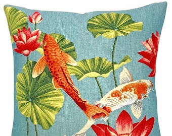 Fish Tapestry Pillows