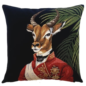 Lioness Gift Colonial Pillow Cover Lioness Decor Safari Decor Colonial Decor