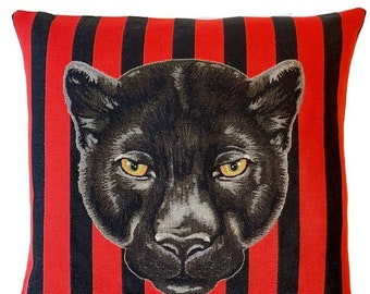 Lioness Gift Colonial Pillow Cover Lioness Decor Safari Decor Colonial Decor