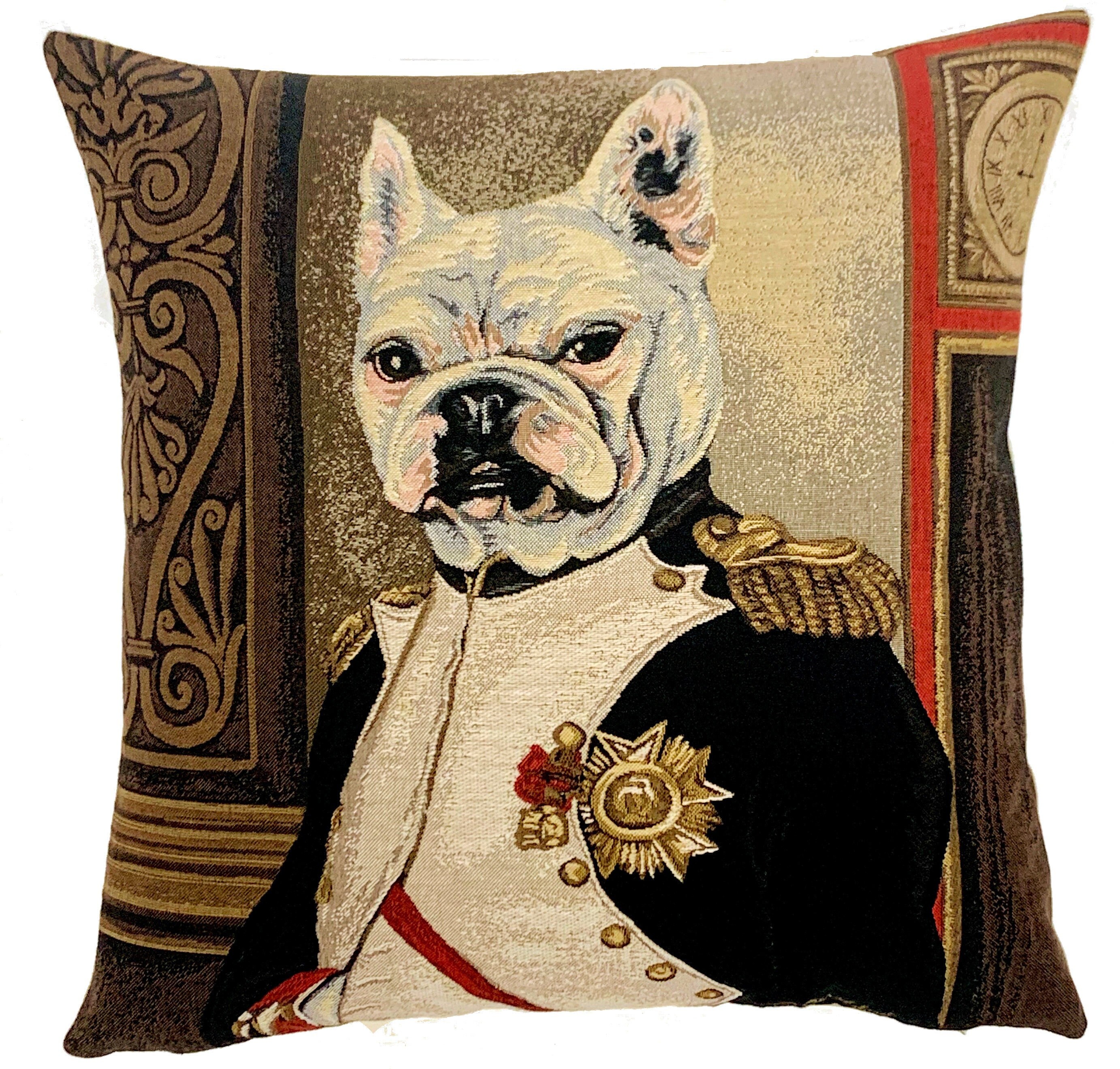 Bulldog Pillow Cover Bulldog Pillow Cover
