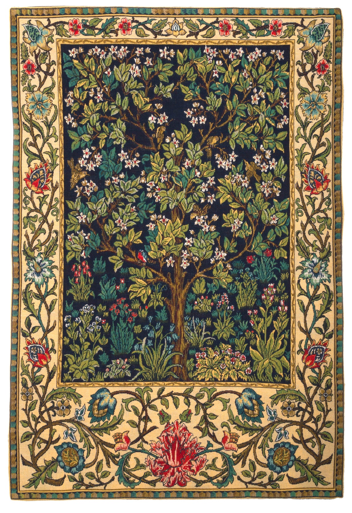 Tapestry Wall Hanging Tree of Life Tree of Life Wall Hanging Etsy UK