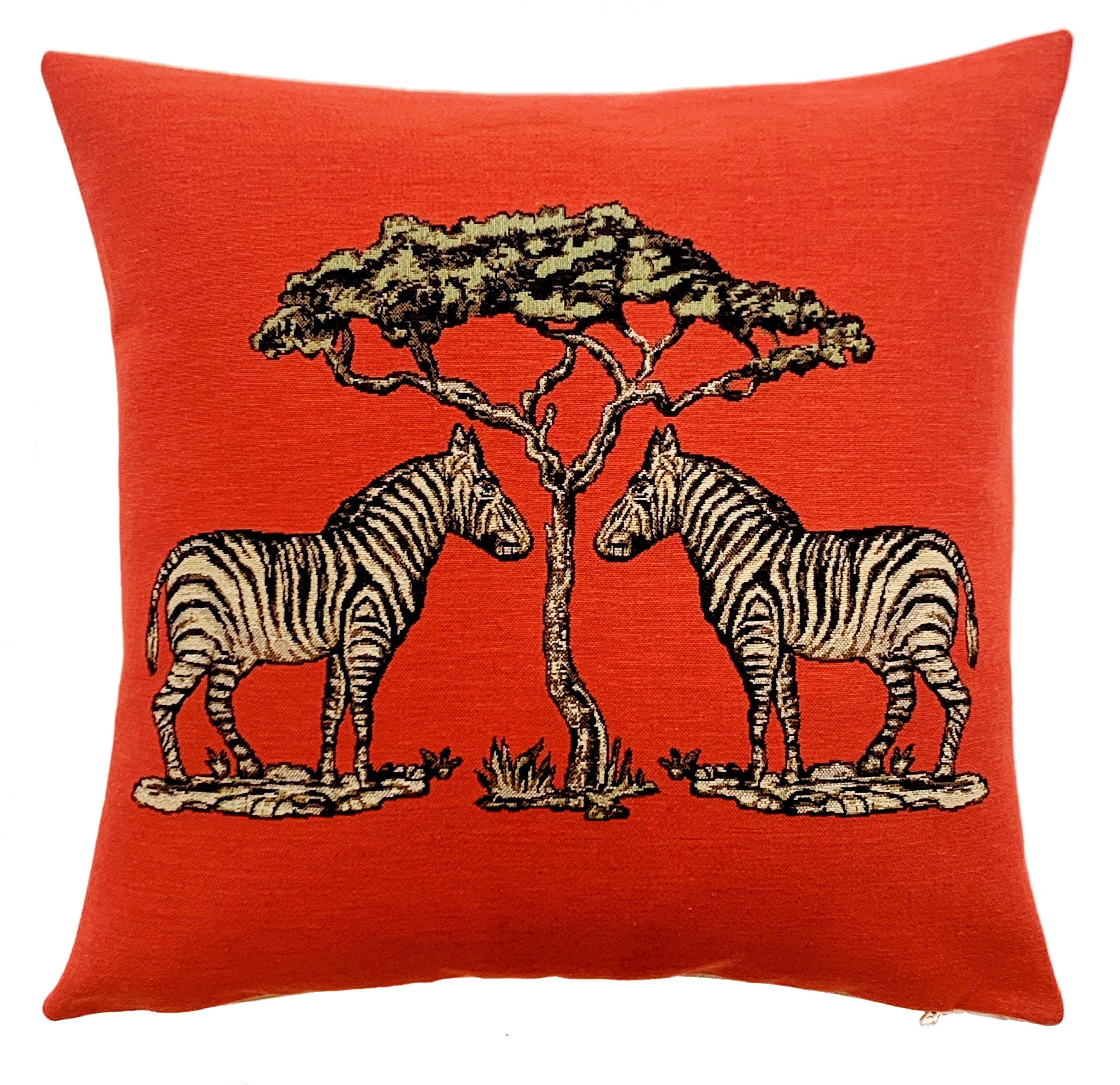 Giraffe Pillow Cover Wildlife Decor Tropical Decor Etsy