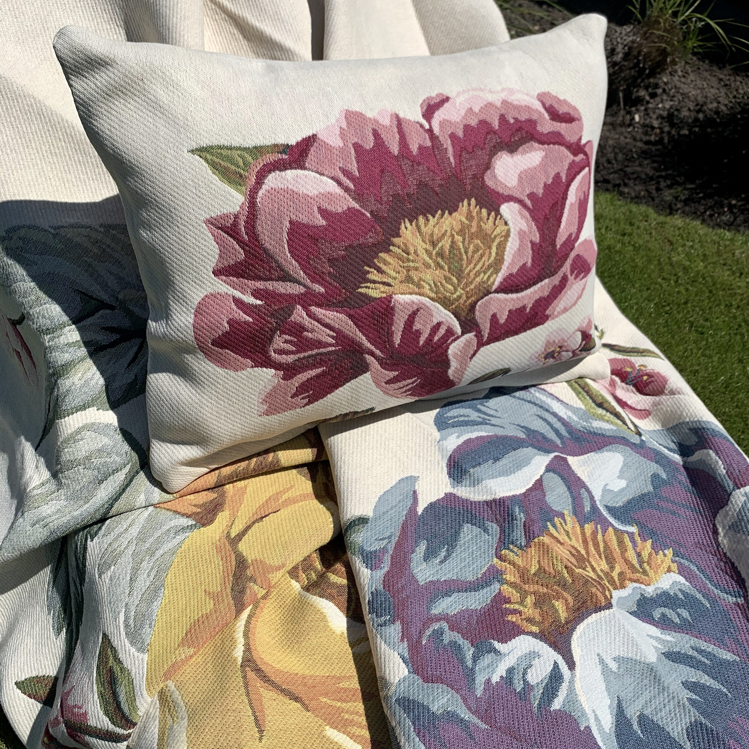 Tapestry Bedspread Fiori Bed Coverlet and Shams Tapestry Bed Throw