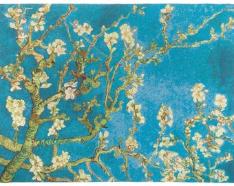 Almond Blossom Tapestry: Van Gogh Fine Art Wall Hanging
