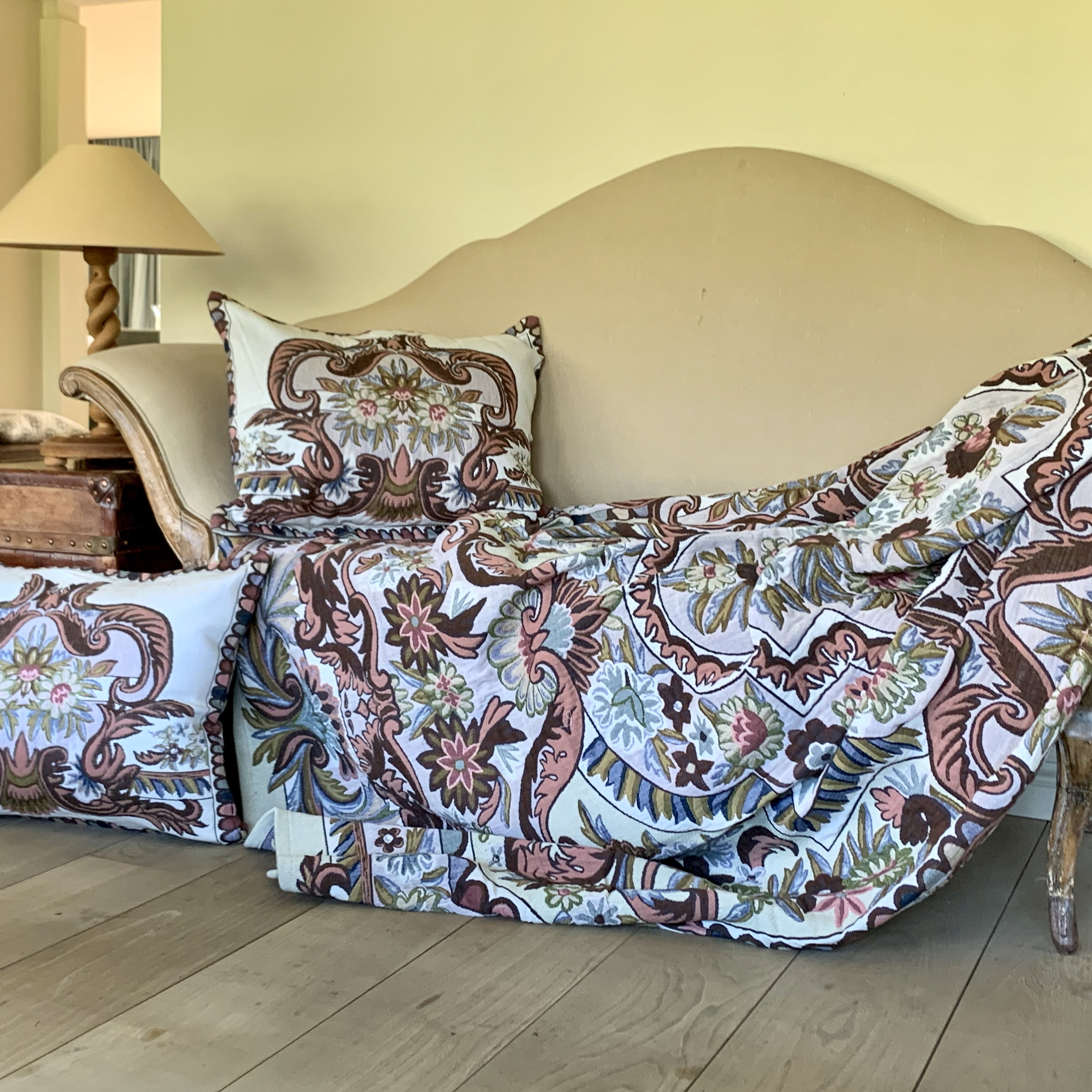 Tapestry Bedspread Tiziano Bed Coverlet and Shams Tapestry Bed