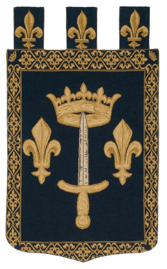 フルール・ド・リスのタペストリー：ジャンヌ・ダルクの紋章、紋章