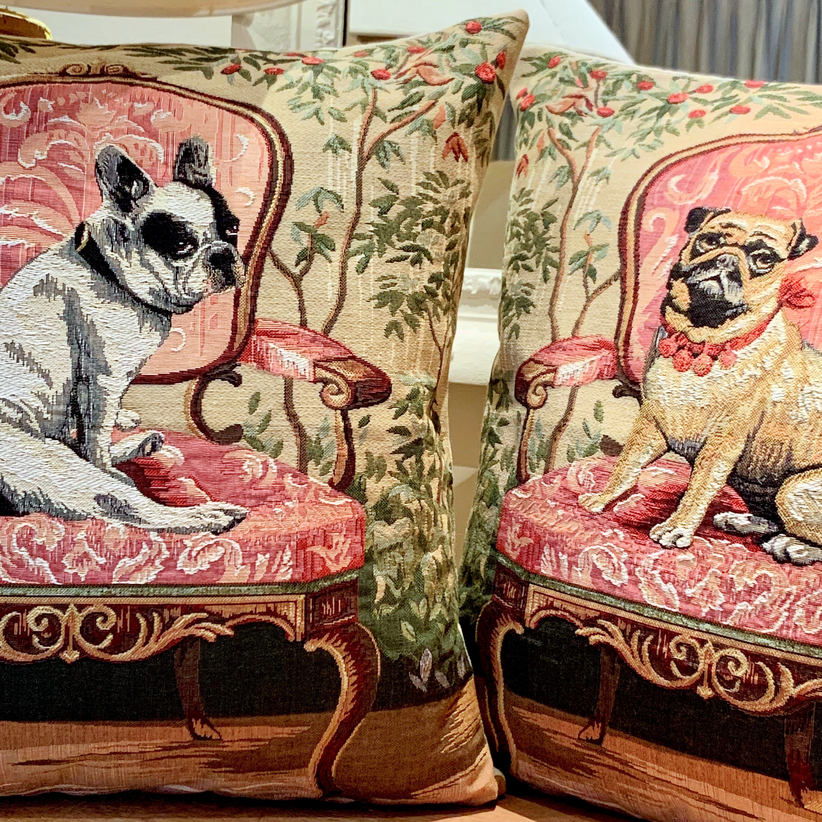 French bulldog cushion clearance cover