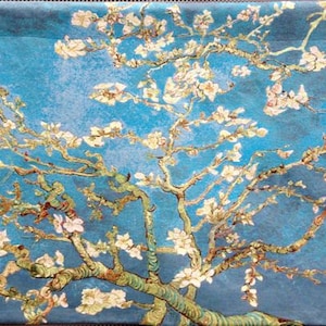Almond Blossom Wall Tapestry Hanging - Almond Blossom Decor - Van Gogh Wall Decor - Van Gogh Gift - Fine Arts Tapestry Wall Hanging