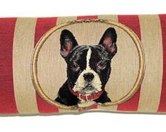 dog draft stopper boston terrier draught stopper king cavalier draught excluder dog lover gift - BOL-5330