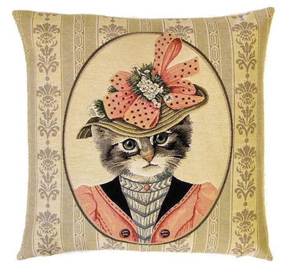 Pillow Cover Cat Lover Gift Pillowcase Cat Pillow Cushions Cover